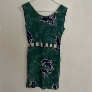 Dolphin vintage dress size small